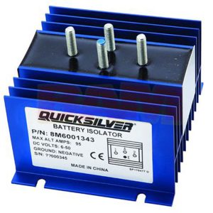 Isolador de carga para baterias 95 amperes volt 6 - 50