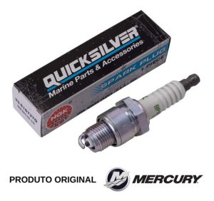 Vela de ignição BP8HN10 para motores de popa Mercury