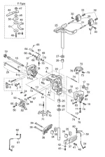 Arruela de encosto haste direção Evinrude 15hp 