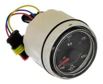 Relógio indicador pressão de óleo 0-100 PSI Smart craft