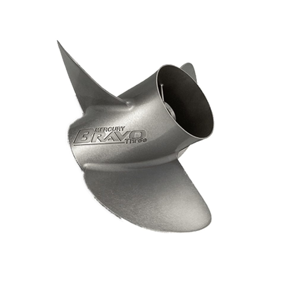 Hélice Mercury Bravo III 16x20 - OEM 48-8M8022360, Pas 4LH, Neuve