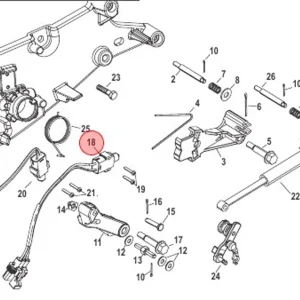 Sensor interruptor engate mudança velocidade 4.5 Mercruiser
