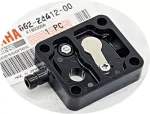 Carcaça bomba de combustível motor Yamaha 2T 15D