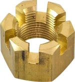 Porca castelo do hélice motor popa Yamha 2T 4T F90 à F300