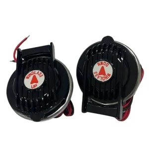 Par Botão De Pé Proa P/ Guincho Elétrico De Âncora Lancha Preto