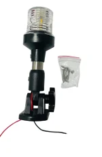 Luz alcançado led mastro retratil 12 24 volts 20cm