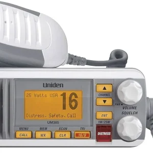 Rádio VHF fixo Unideem UM385 25W Branco