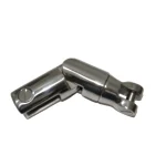 Distorcedor conector articulado de âncora 6 à 8mm aço inox para corrente