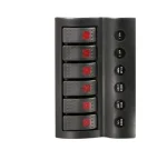 Painel elétrico 12 24 volts com 6 botões led indicador