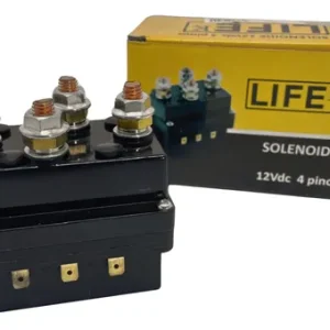 Relé Solenoide 4 pinos 1500 W 12V para Guincho náutico