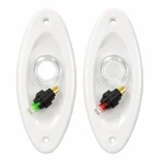 Luz de proa olho de tubarão LED bombordo boreste 12V branco