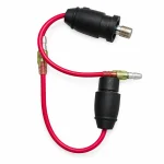 Porta fusível Yamaha motor popa 30hmhs 2T com fusível 20A