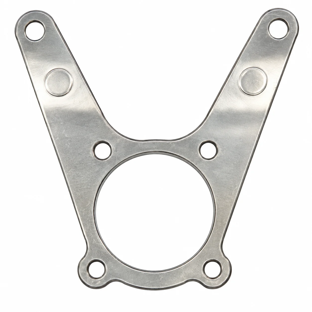 Suporte Metálico em V com Seis Furos Placa adaptadora Superjet Yamaha carburador duplo 650