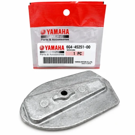 Anodo rabeta motor popa Yamaha 2T 8cmhs e 8Fmhs